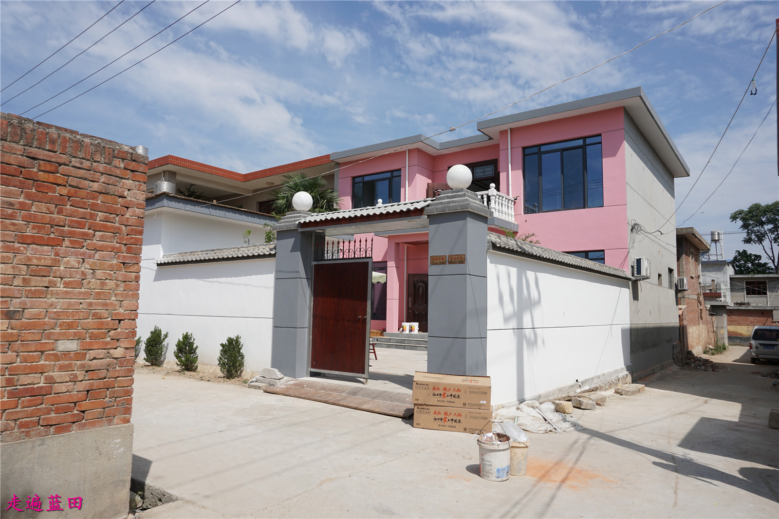 走遍蓝田2019汤峪镇田家村穿越旅行3