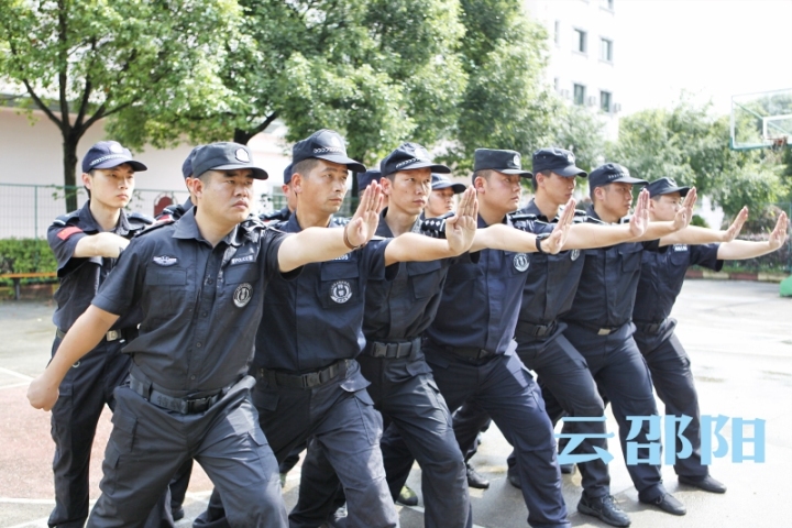 邵阳市法院开展司法警察业务技能集训