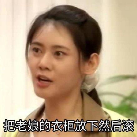 《回家的诱惑》表情包|把老娘的衣柜放下然后滚