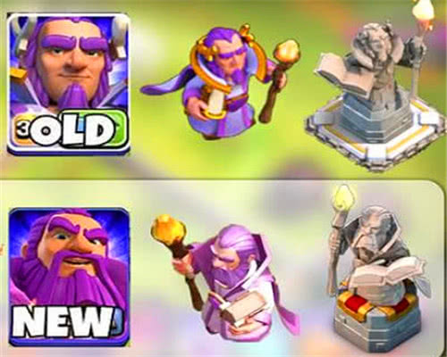 部落冲突咏王形象被修改看到新形象已经不是熟知的咏王了