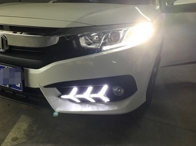 十代思域鱼骨灯,个性的改装体验