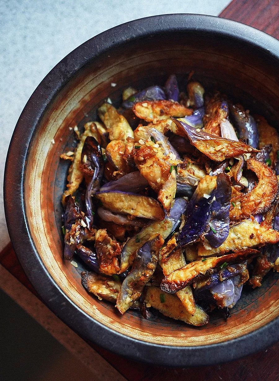 炸个茄子,椒盐滚一滚,怎么样?