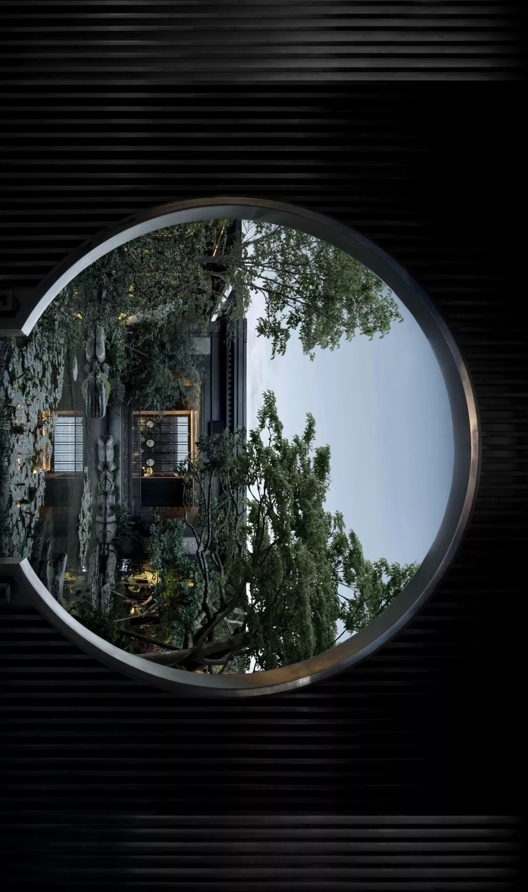 一座现代写意岭南园林广州建发央玺