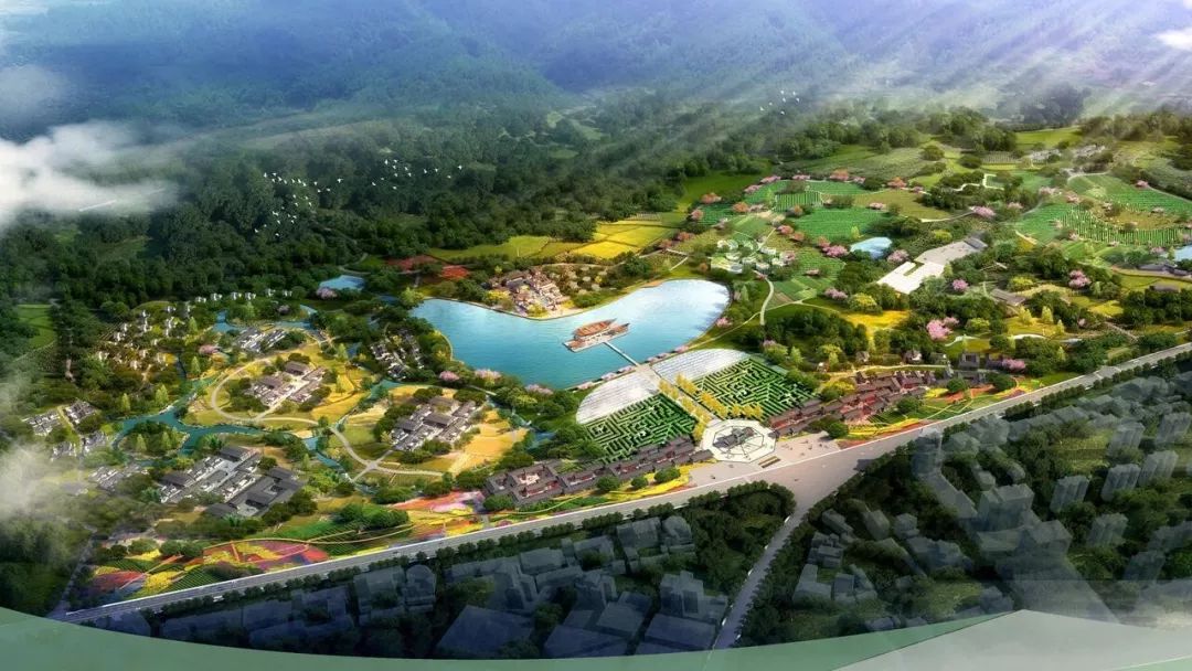 3,大嘉汇·生态康养城项目位于内江市东兴区,占地5553亩,总投资约125