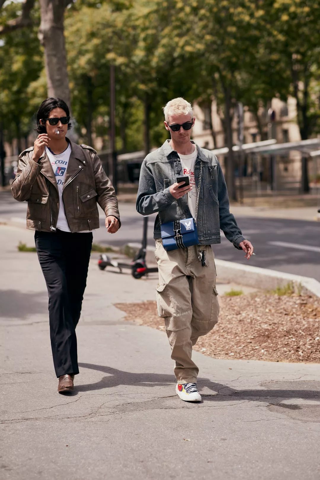 时装周街拍巴黎男装街头风格2020年春季