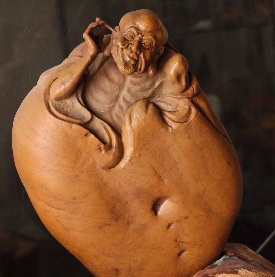 蜡石匠心(二) | 黄蜡石艺术家,陈惠福大师_雕刻