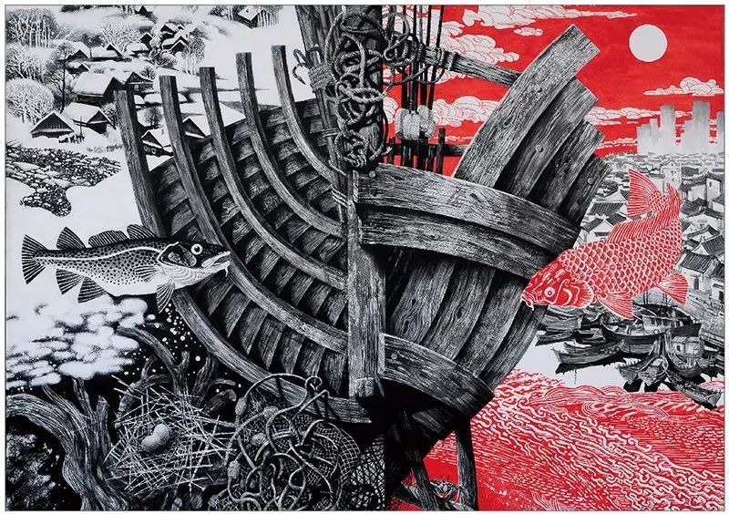 揭秘石板版画创作过程俄罗斯艺术家奥列格