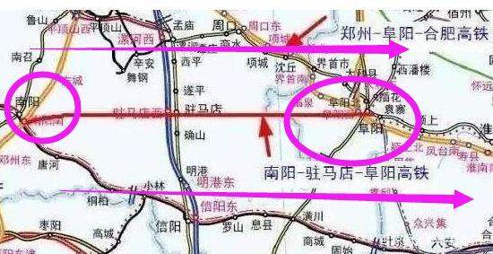 阜南高铁规划图图片