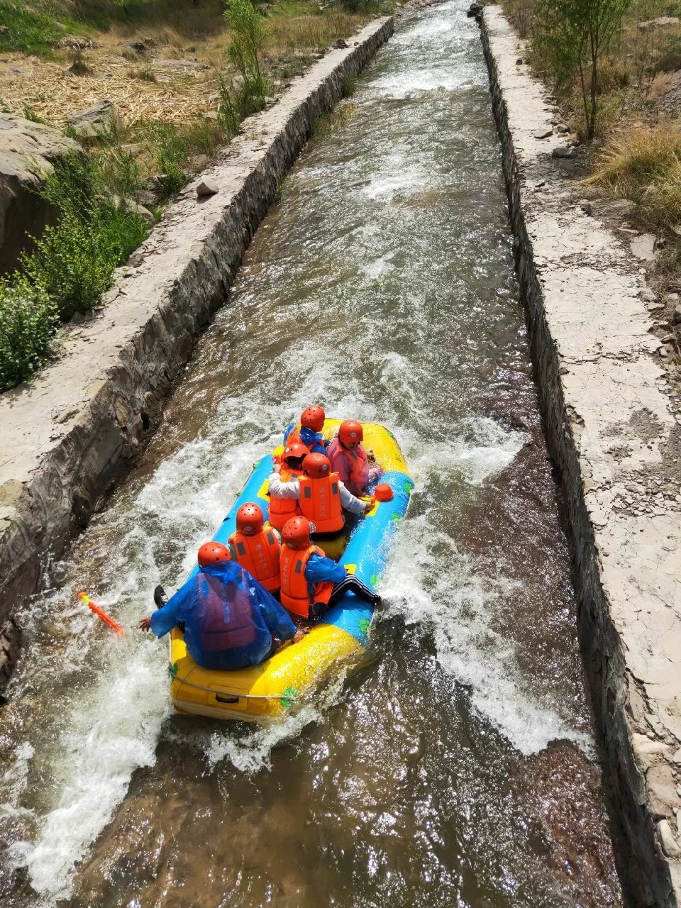 四方昌盛花园国旅6月29日特价特价太谷棋盘山激情漂流一日游99元人