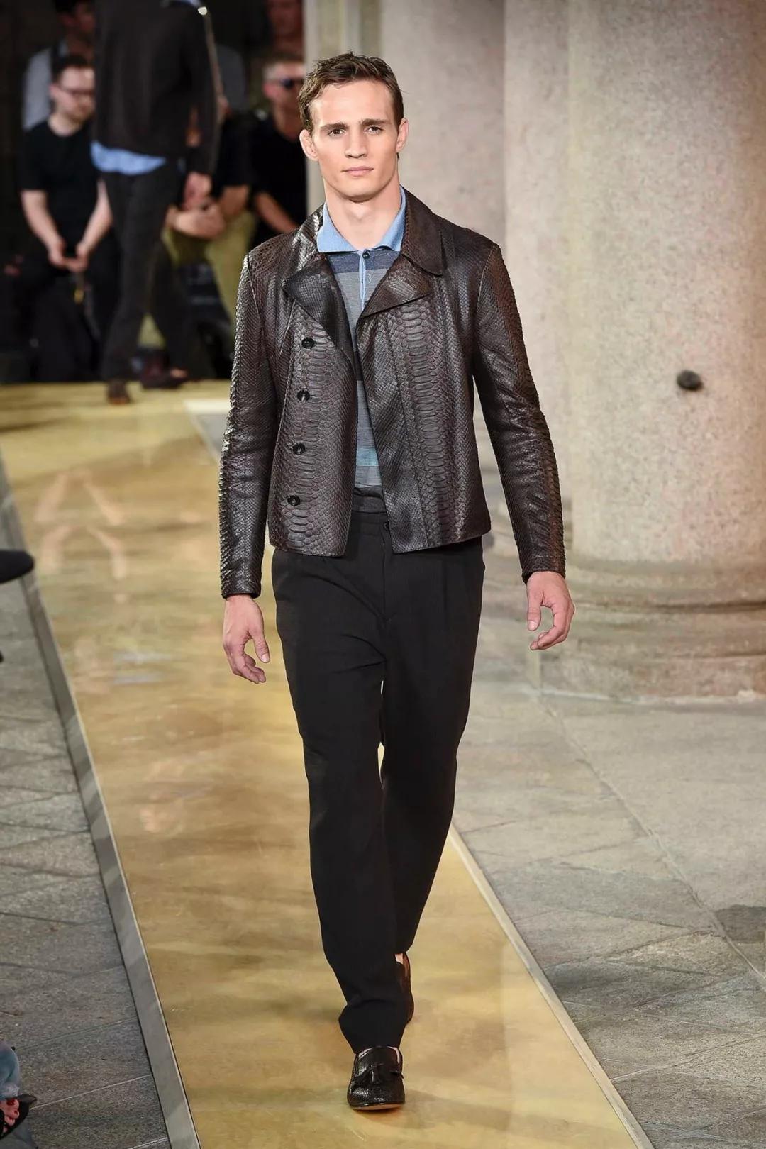 时装周giorgioarmani2020春夏男装系列