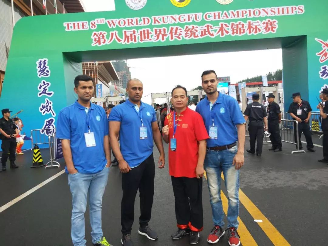 广西田阳县瓦氏弟子梁飞鸿斩获世界传统武术锦标赛男子d组一金一银