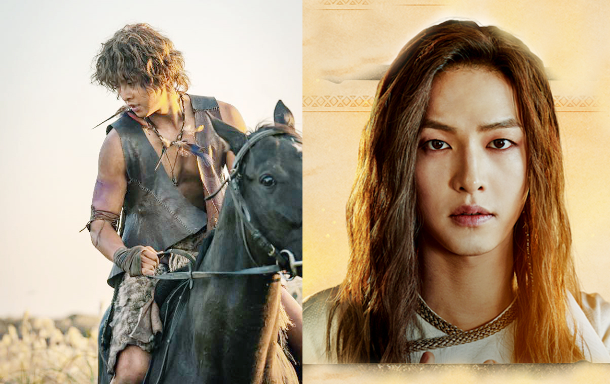 同时饰演异族硬汉战士银蟾,还有文弱的书生史野,真是智勇双全的欧巴