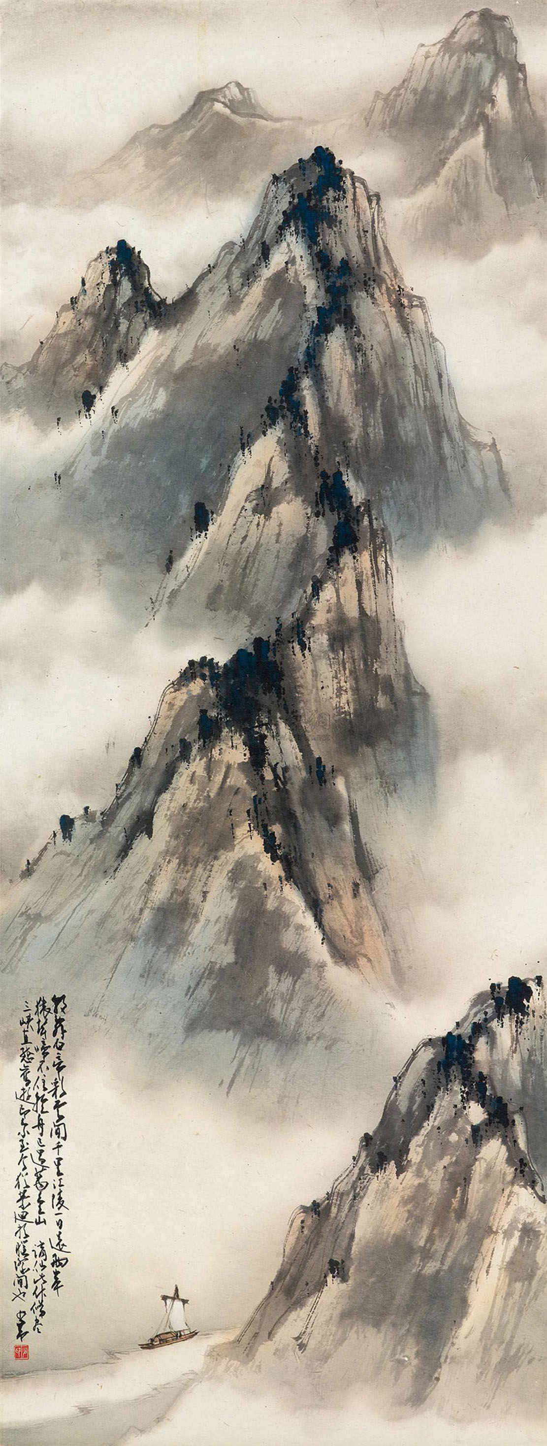 赵少昂画家《寄情于山水天地间》