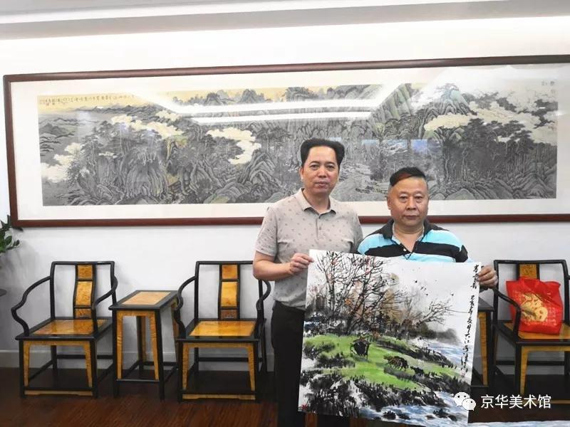 首都博物館畫院執行副院長呂大江參加中國香港畫院中國畫作品展