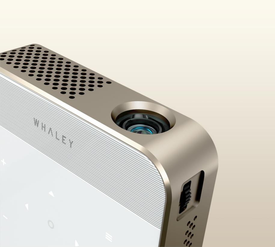 微鲸e2智能投影漫反射成像减少孩子视力伤害