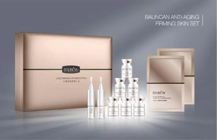 百莲凯青春赋活套高科技功效型综合抗皱配方抗衰老专家研发提炼抗皱