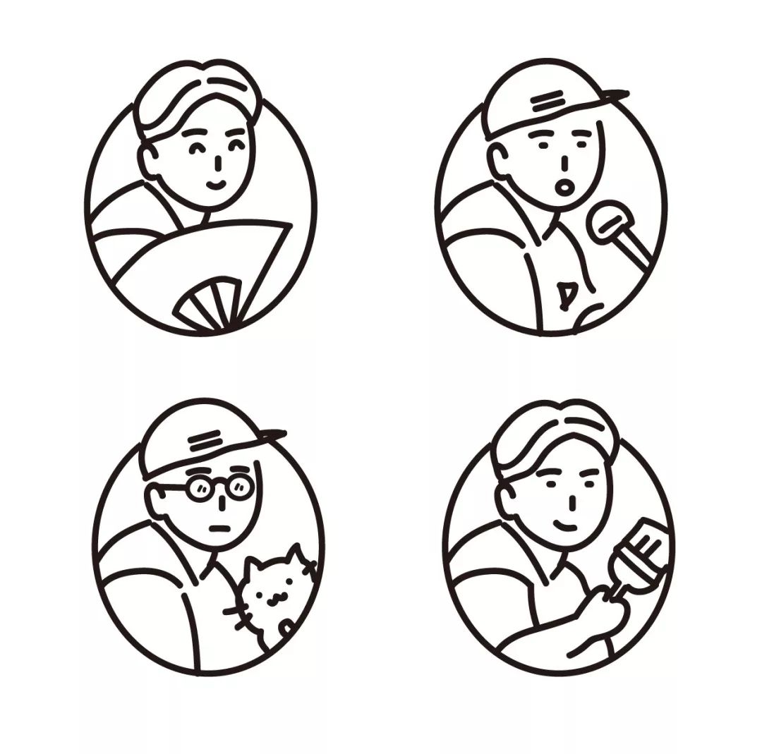 卡通人像logo这么简单?