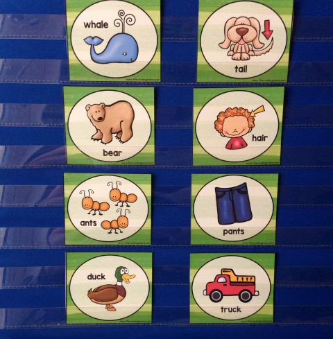 不难发现,像 duck 和truck这样的family words 是押韵的,除此之外,尾