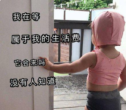 要钱的表情包|有人想给可怜的女儿发红包吗?_生活费