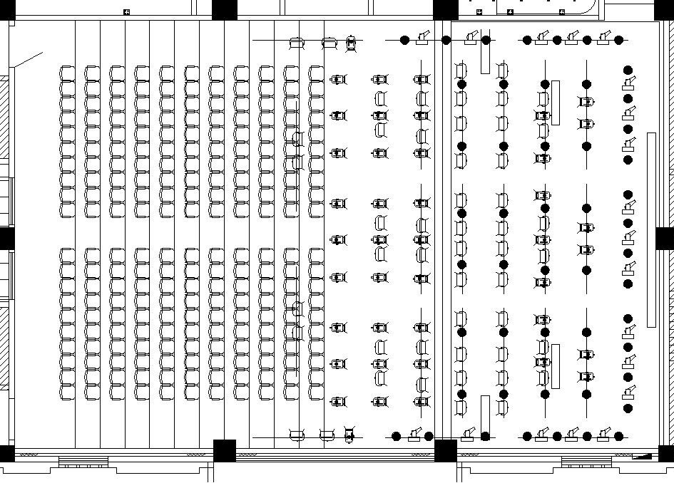 提供400平米演播厅布光方法,提升机机座位置图,多功能水平吊杆升降
