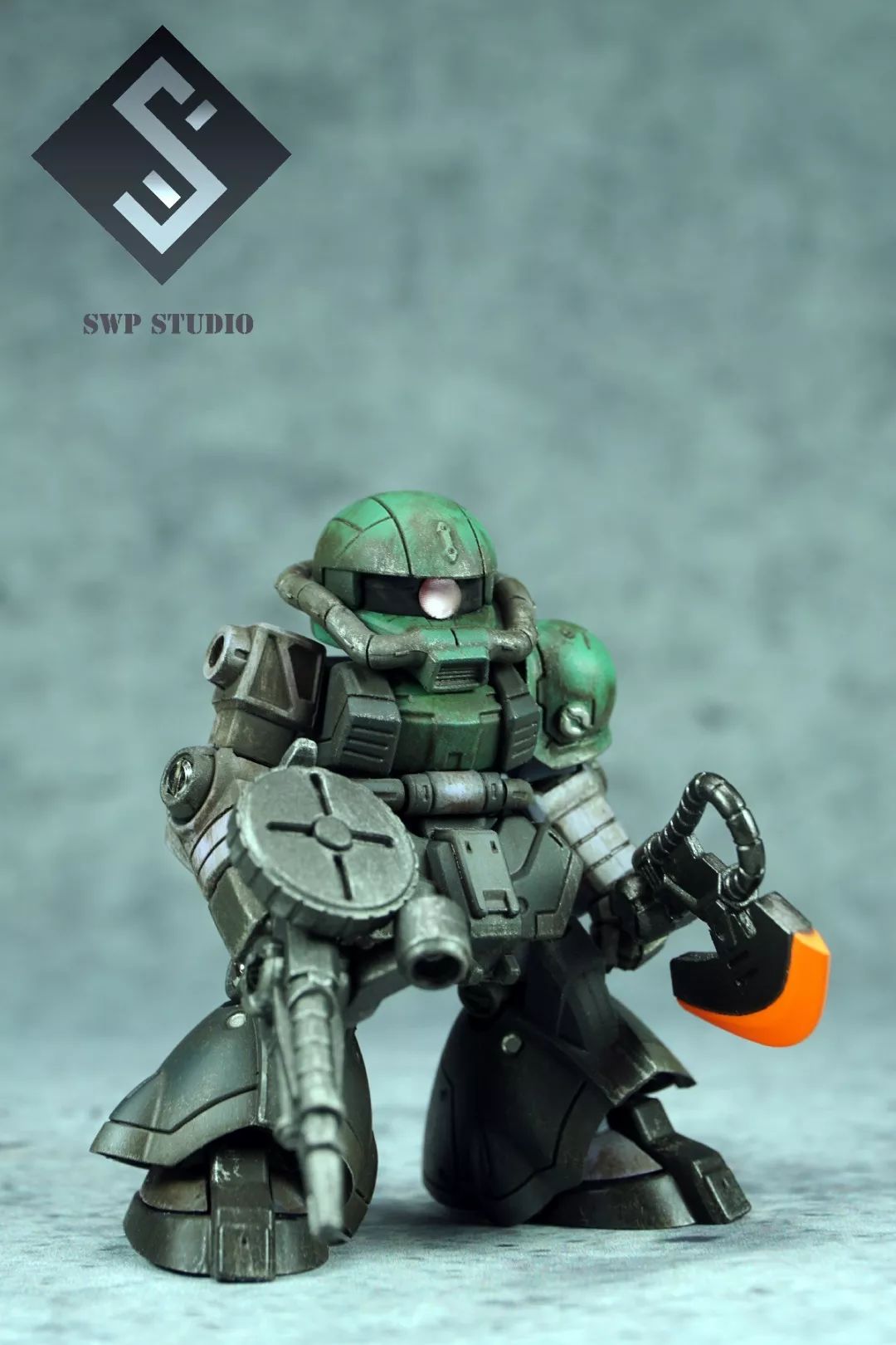 吉姆3与扎古重涂两个小家伙