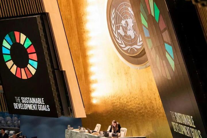 联合国网合集团安芝总裁接见塞拉利昂总统进行亲切友好交流，并出席联合国大会