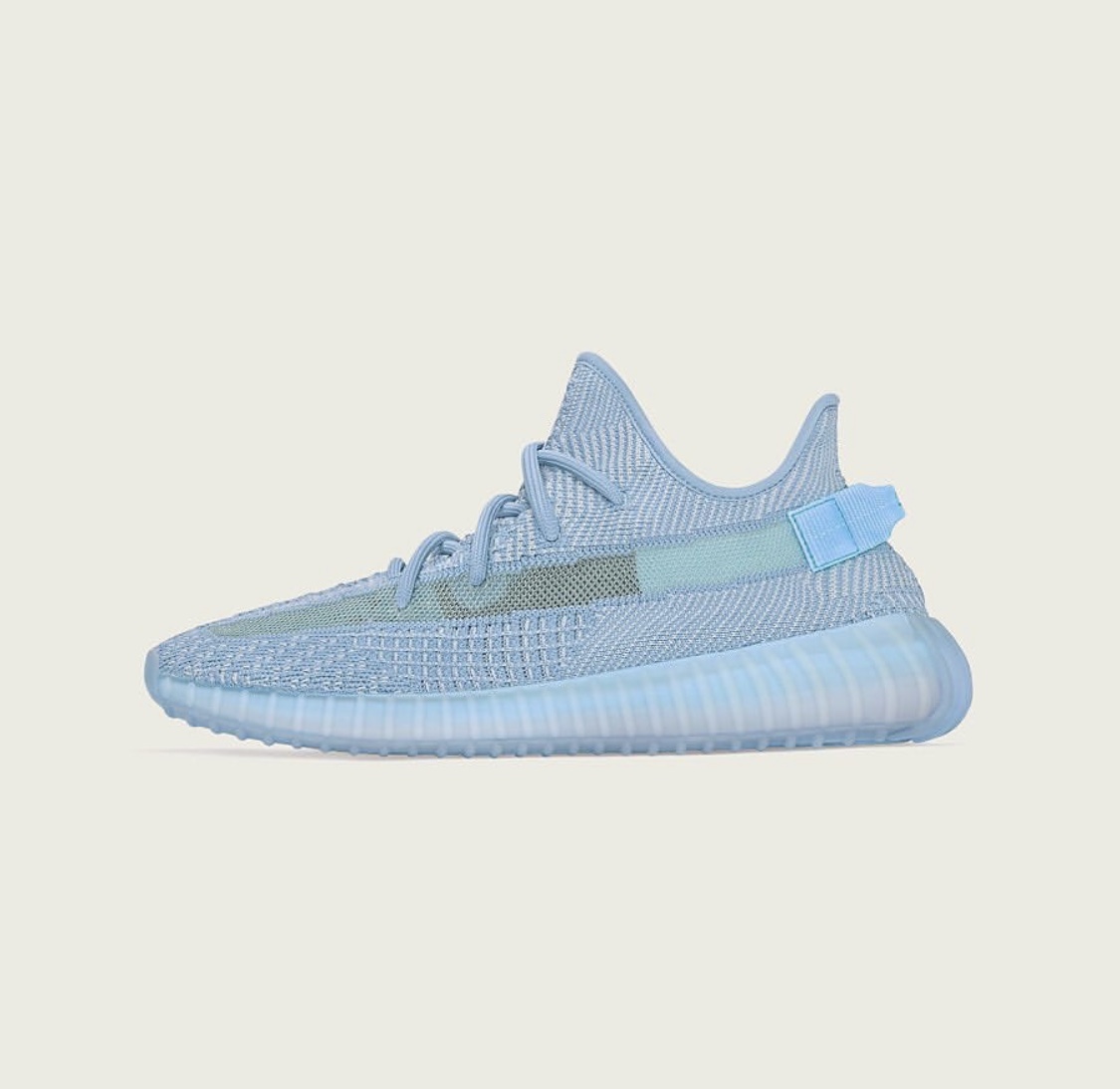 yeezyboost350v2冰蓝新配色细节大赏看完考虑下