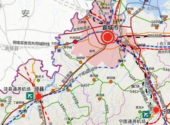 宣富高速公路线路图图片