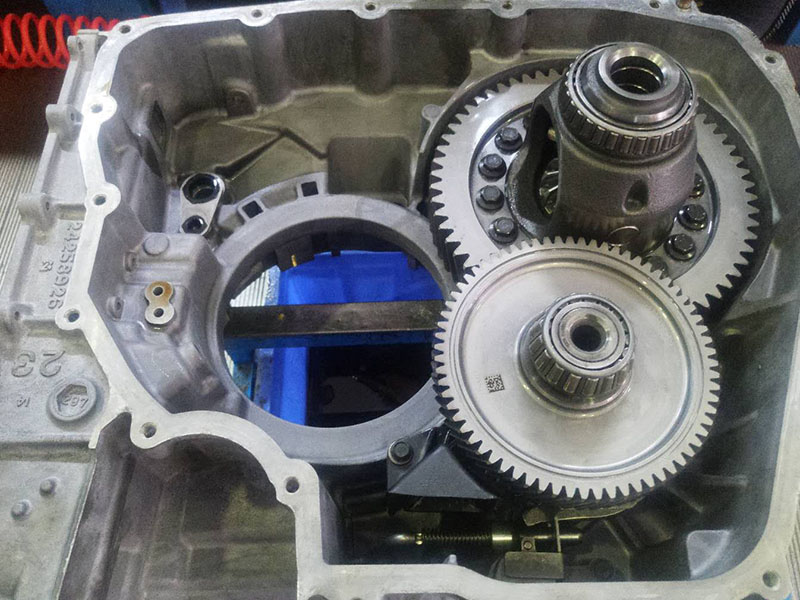 大众dsg自动变速箱维修无倒挡故障