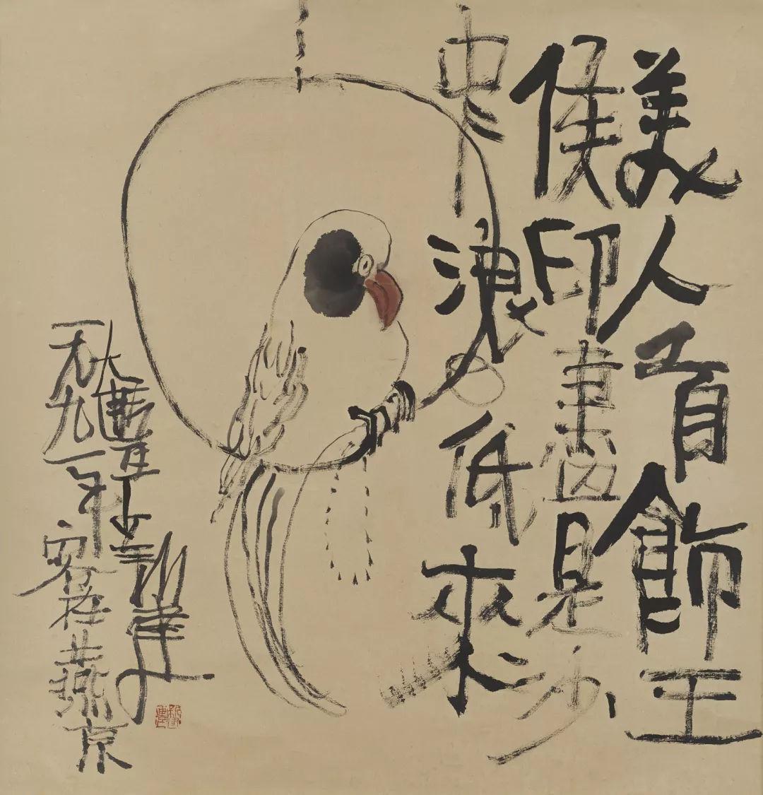 新文人画代表朱新建画作在美术界大受争议看看画家们的评价