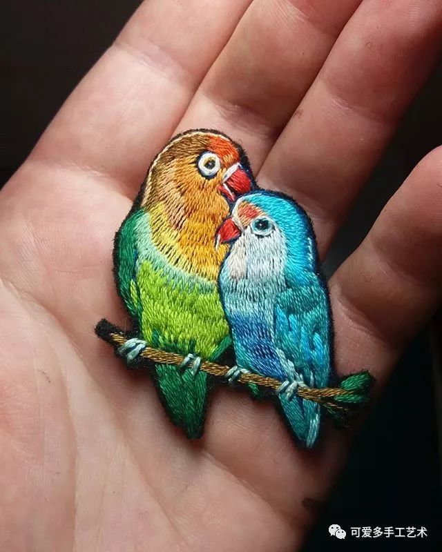 绣线剩余不多,绣上这些小动物,承包了你几年的时髦!