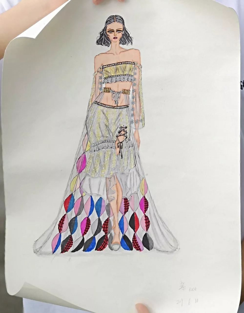 禅城实验高中环保服装设计大赛开锣罗