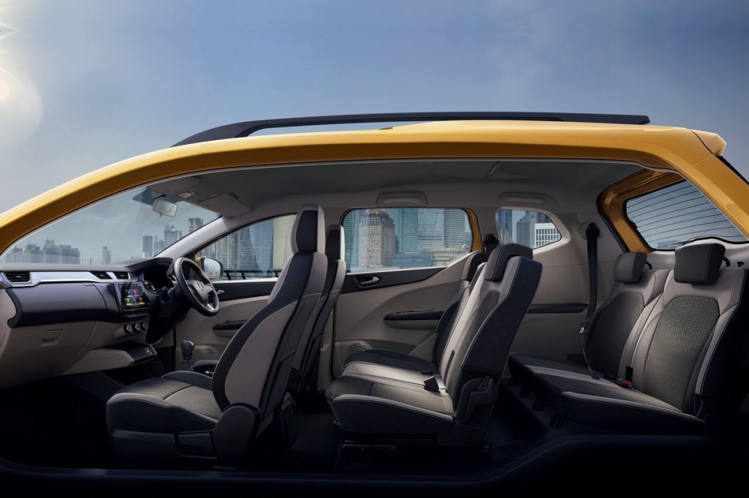 雷诺triber官图曝出!专供印度的7座小型suv!