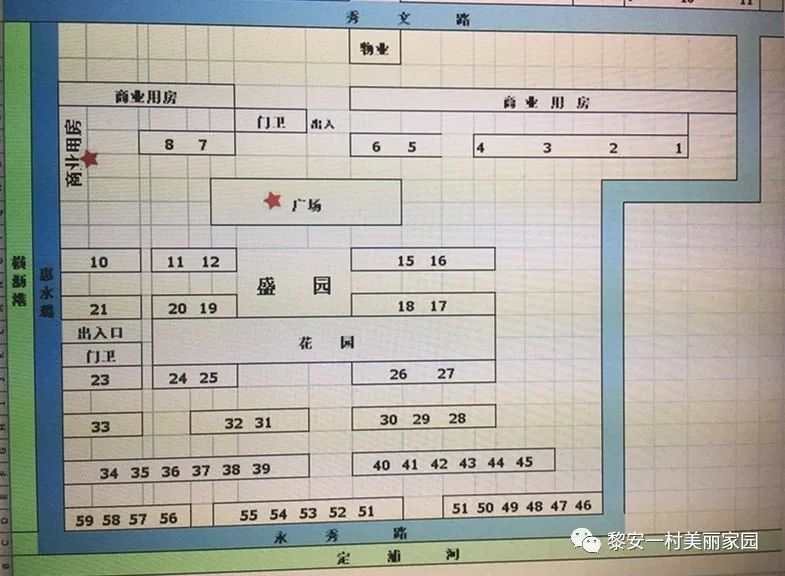 五角星處為垃圾分類投放點.返回搜狐,查看更多