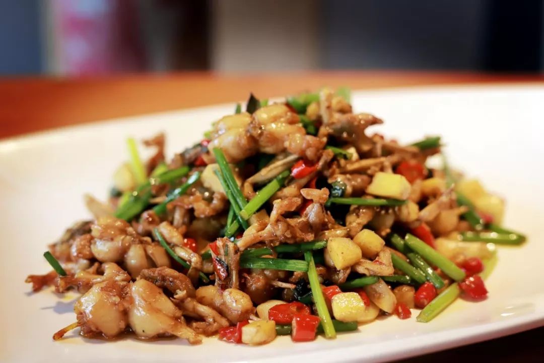 爆炒田鸡真的不错!
