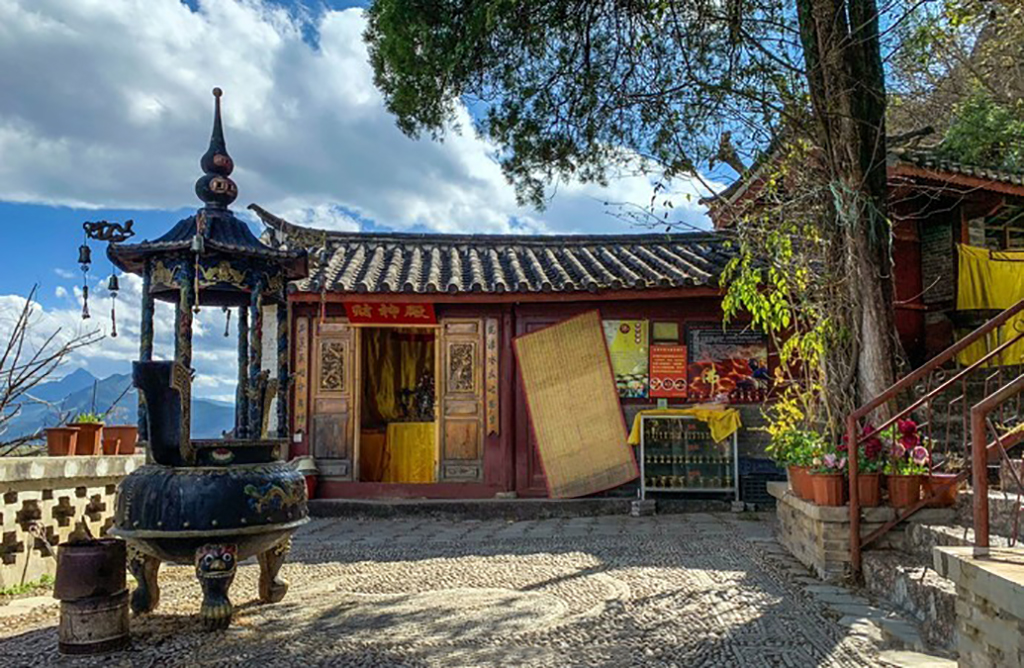 原创在丽江束河古镇游玩时记得不要错过石莲寺登高赏束河秀丽景色