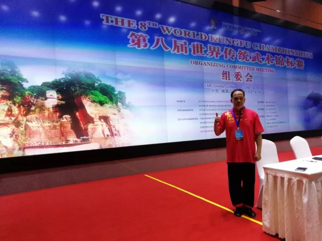 广西田阳县瓦氏弟子梁飞鸿斩获世界传统武术锦标赛男子d组一金一银