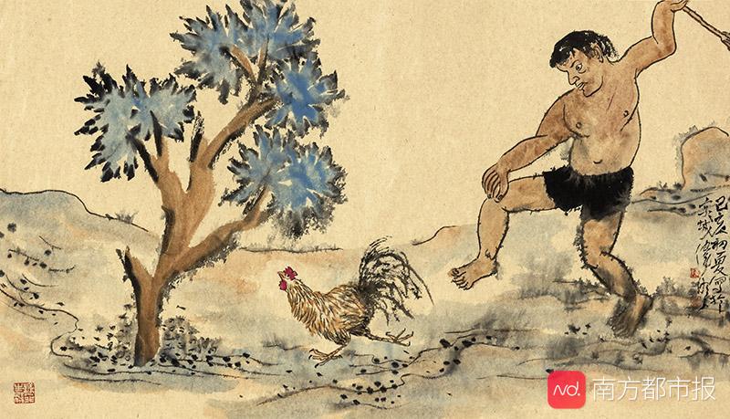 广东青年画家陈伟明在京办展:以水墨"抓拍"生活,呈现不确定性