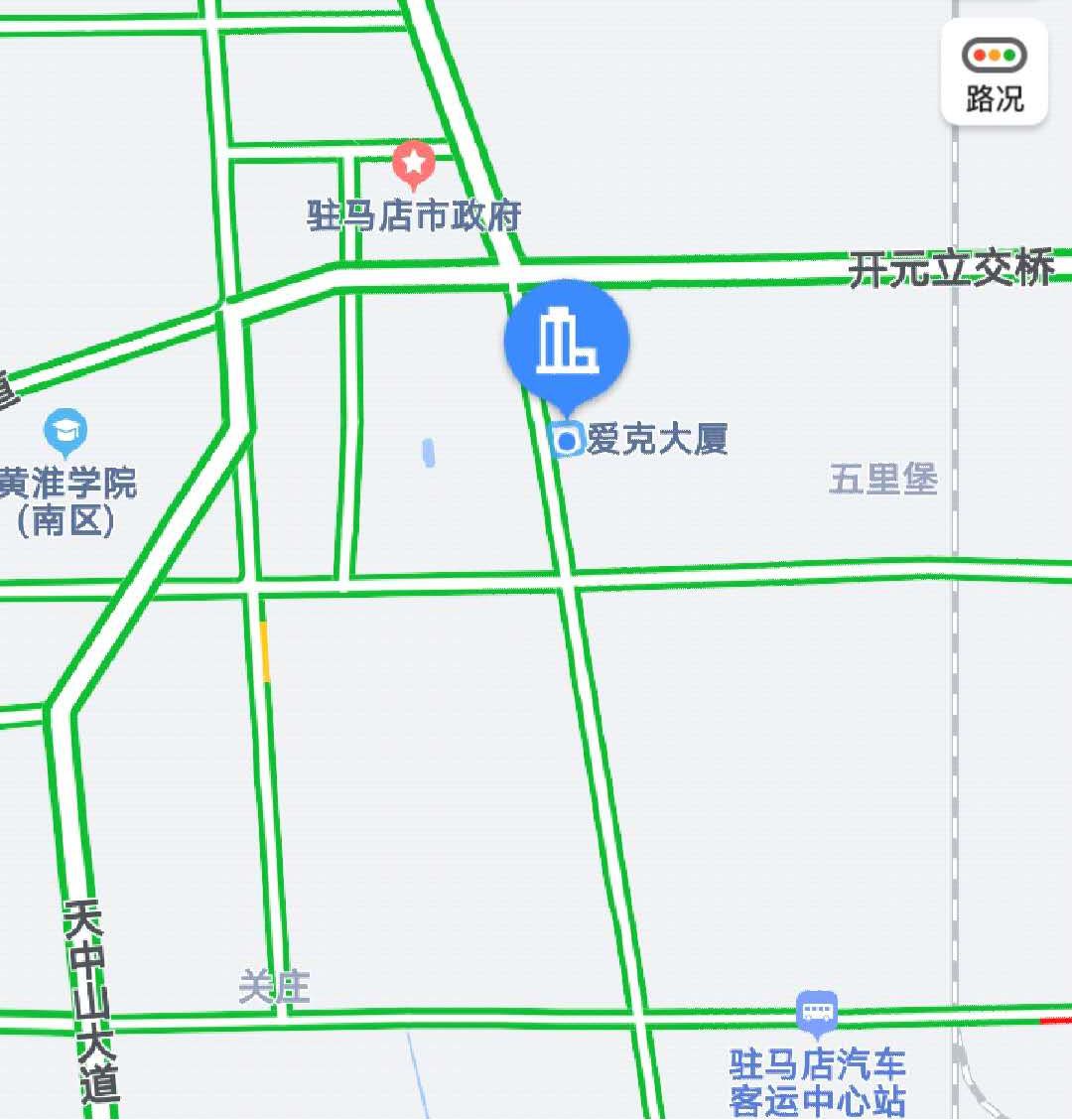 黄淮学院北区地图图片