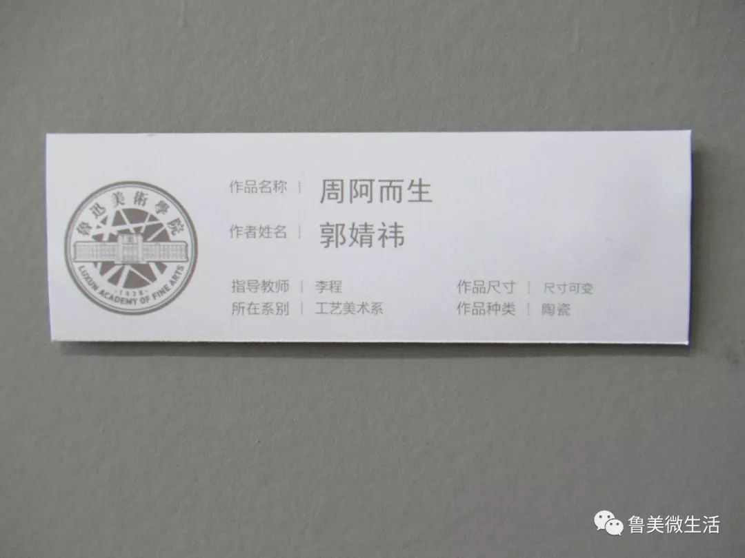 2019鲁迅美术学院工艺美术系本科生毕业展