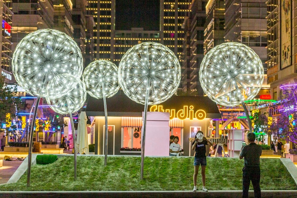 原创天津奥城夜市街区6月23日即将盛大开街 带动奥城商圈夜生活