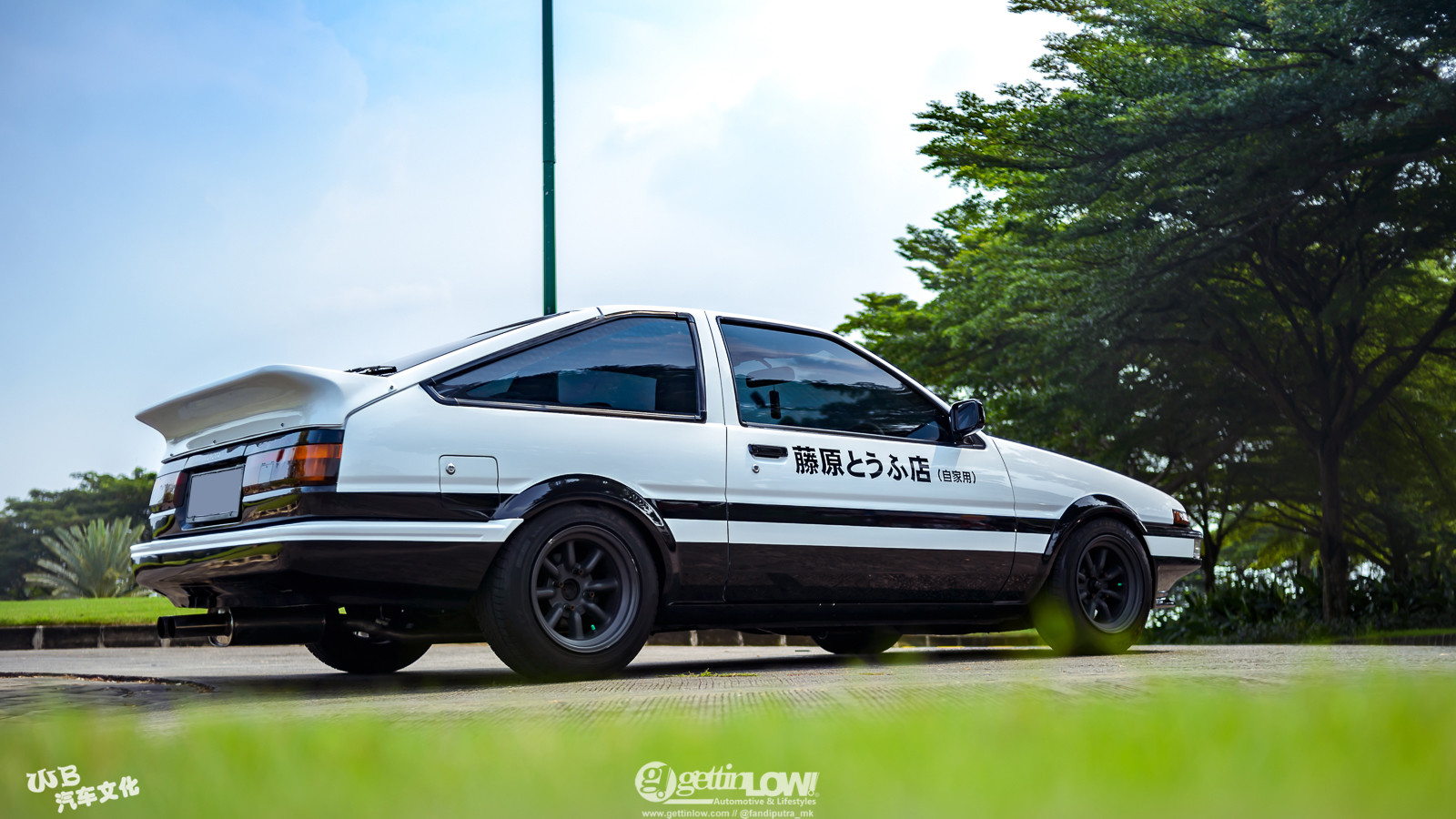 情懷貼!熊貓色的toyota ae86 sprinter trueno-搜狐大視野-搜狐新聞