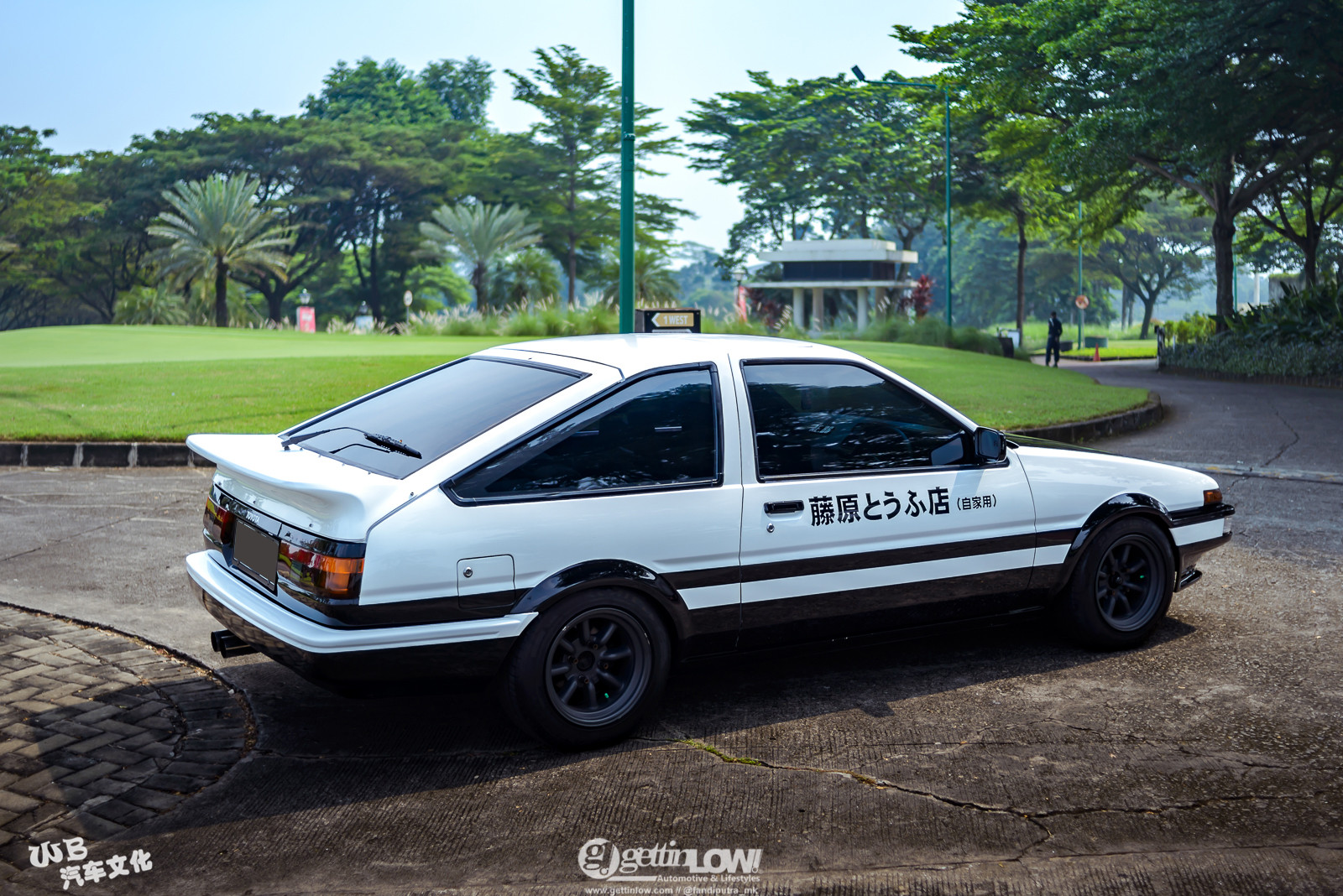 情懷貼!熊貓色的toyota ae86 sprinter trueno