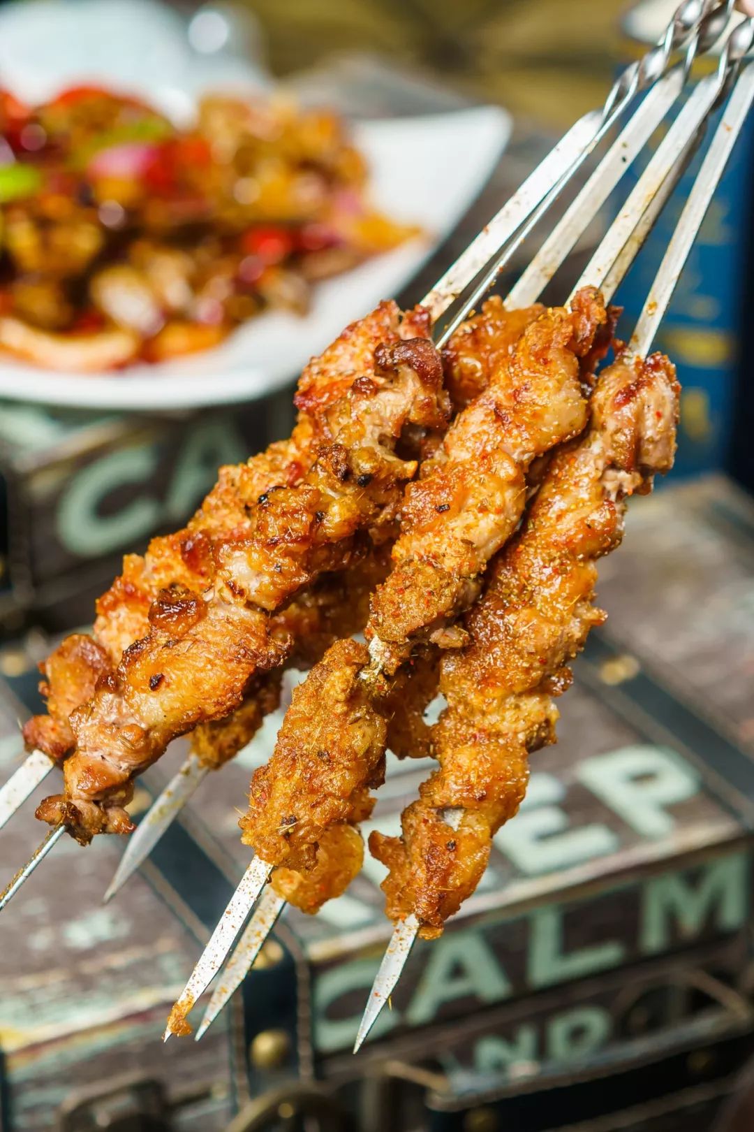 天津老味儿铁签烧烤来了多元素网红拍照环境人均只需35元