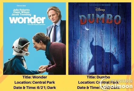 (图片来自funcheap,版权属于原作者)本月的免费户外电影&爆米花日本