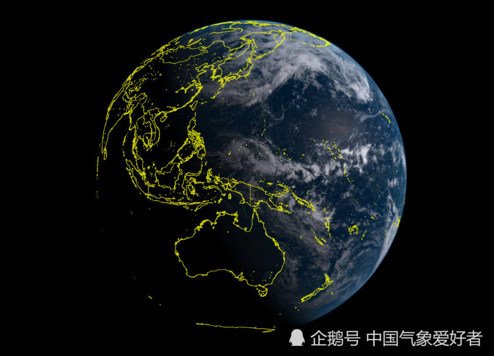 从太空看地球夏至日到来:北极全面被太阳照亮,南极完全陷入黑暗
