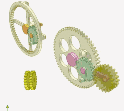 又来一批机械结构动画,看懂齿轮类传动!