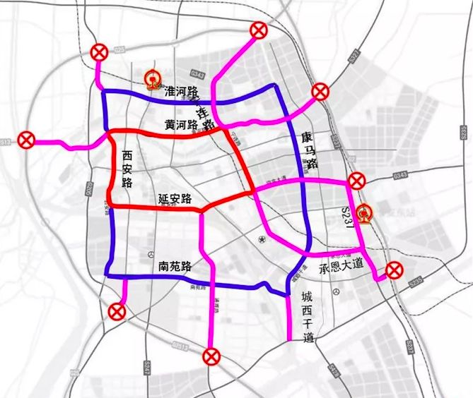 淮安轨道交通线路图图片