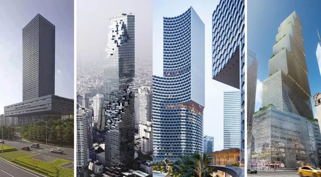 深圳证券交易中心,奥雷舍人泰国,新加坡的作品,big在纽约的超高层.