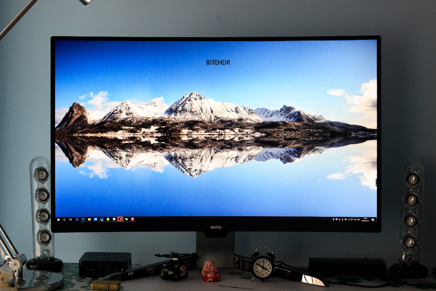 明基32寸2k曲屏是一种怎样的视觉冲击_显示器